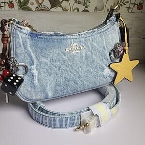 NWT Coach Teri Loved Denim Crossbody Shoulder Bag 2026 Ltd Ed IN HAND Ships FAST